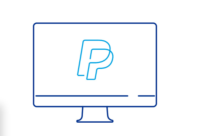 PayPal logo in online casino.